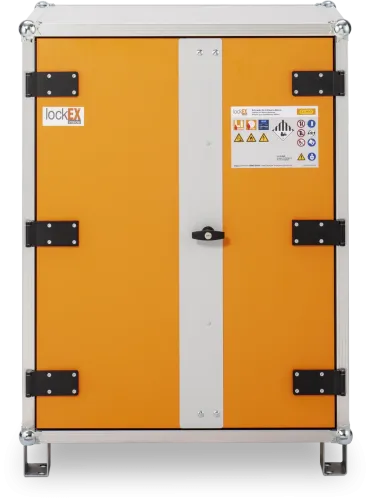 Cemo Akku-Lagerschrank 8/10, mit Füßen